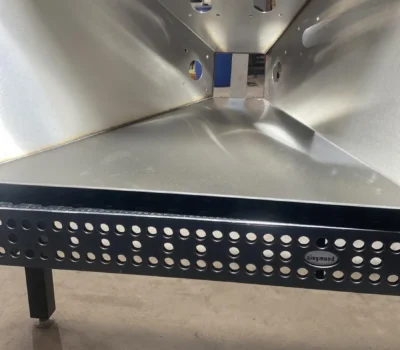 Stainless steel hopper 1